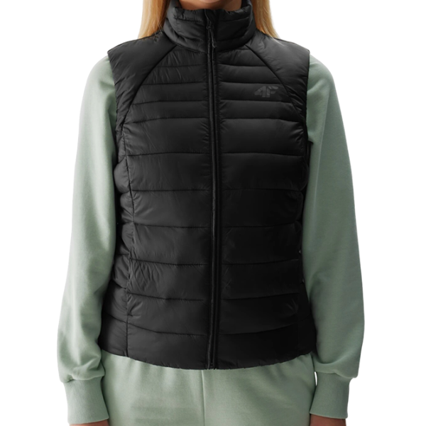 Vestă pentru femei 4F 4FWSS24TVJAF111-20S S/ Black photo 1 Vestă pentru femei 4F 4FWSS24TVJAF111-20S S/ Black photo 1