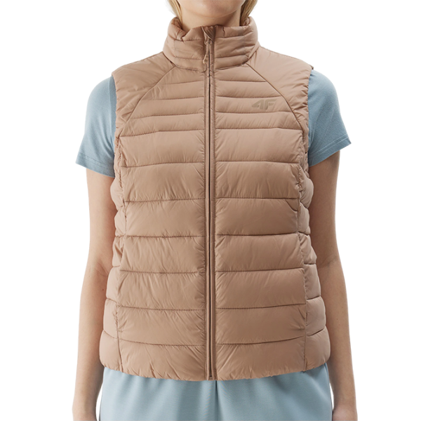 Vestă pentru femei 4F 4FWSS24TVJAF111-20S S/ Beige photo 1 Vestă pentru femei 4F 4FWSS24TVJAF111-20S S/ Beige photo 1