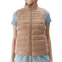 Vestă pentru femei 4F 4FWSS24TVJAF111-20S S/ Beige