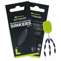 Грузила Ridge Monkey Connexion Rock Bottom Sinkers Large Количество в наборе - 9