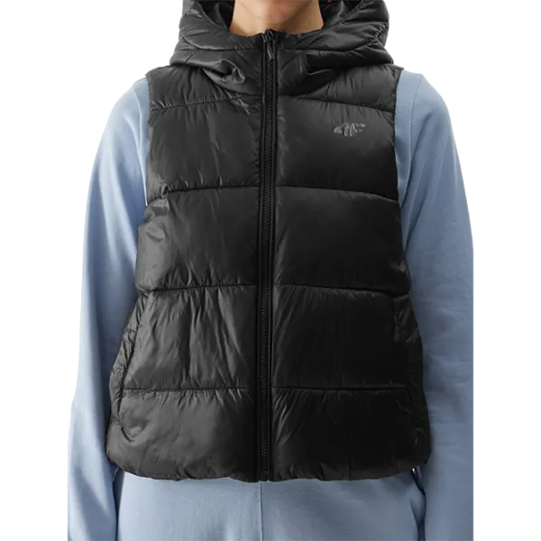 Vestă pentru femei 4F 4FWSS24TVJAF112-20S L/ Black photo 1