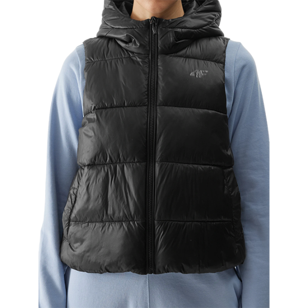 Vestă pentru femei 4F 4FWSS24TVJAF112-20S L/ Black photo 1
