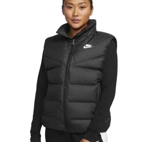 Vestă pentru femei Nike W Nsw Tf Dwn Wr L/ Beige photo 1