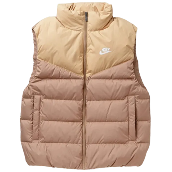 Vestă pentru femei Nike W Nsw Tf Dwn Wr M/ Beige photo 1