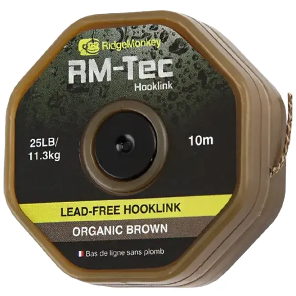 Fir pentru pescuit Ridge Monkey RM-Tec Lead Free Hooklink 10 m/ 11.3 kg photo 1