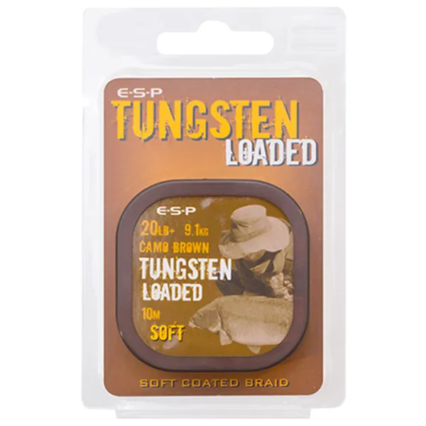 Fir pentru pescuit ESP Tungsten Loaded SOFT 10 m/ 9 kg photo 1