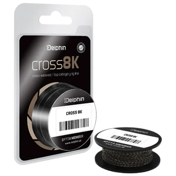 Fir pentru pescuit Delphin 8K CROSS 20 m/ 6.8 kg photo 1