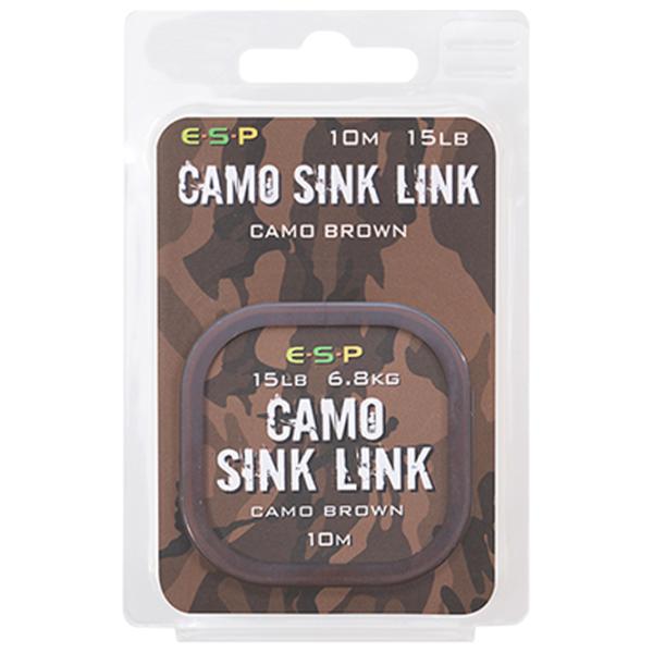 Fir pentru pescuit ESP Camo Sink Link 10 m/ 6.8 kg photo 1