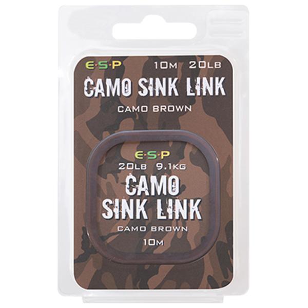 Fir pentru pescuit ESP Camo Sink Link 10 m/ 9.1 kg photo 1
