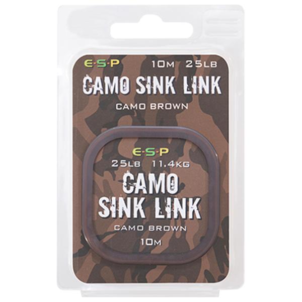 Fir pentru pescuit ESP Camo Sink Link 10 m/ 11.3 kg photo 1