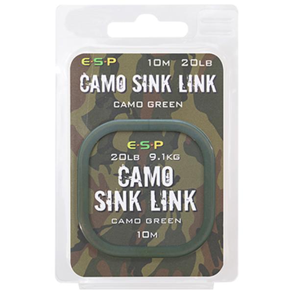 Fir pentru pescuit ESP Camo Sink Link 10 m/ 9.1 kg photo 1