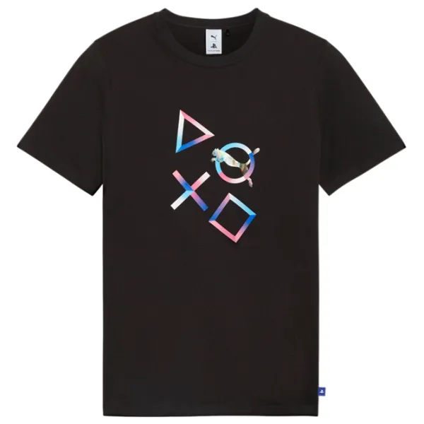 Футболка для мужчин Puma X Playstation Graphic Tee 100% хлопок/ Черный photo 1