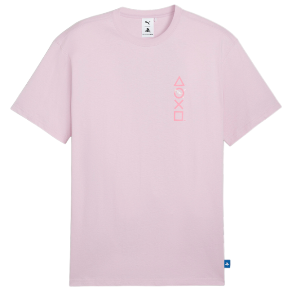 Футболка для мужчин Puma X Playstation Elevated Tee 100% хлопок/ Grape Mist photo 1