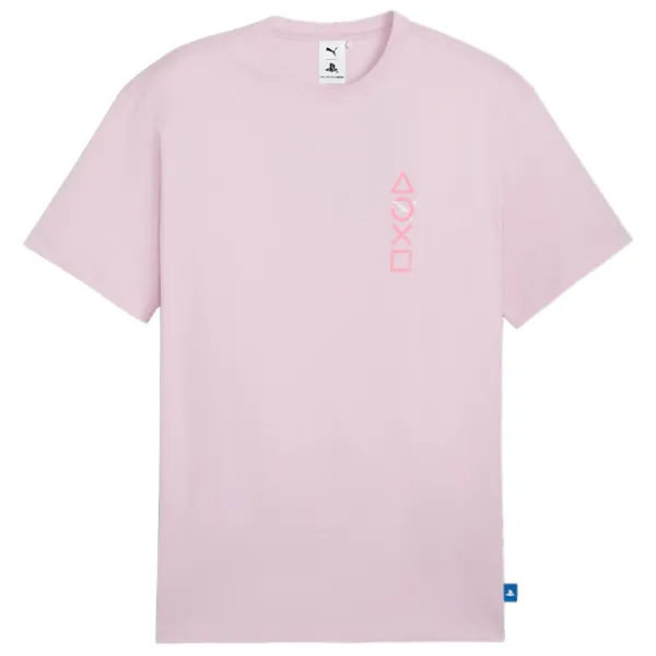 Tricou pentru bărbați Puma X Playstation Elevated Tee 100% bumbac/ Grape Mist photo 1