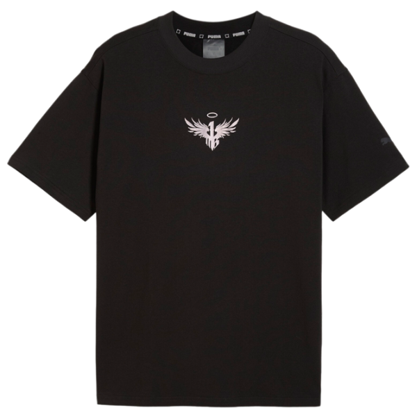 Tricou pentru bărbați Puma Melo Alwayz On Tee 100% bumbac/ Black photo 1