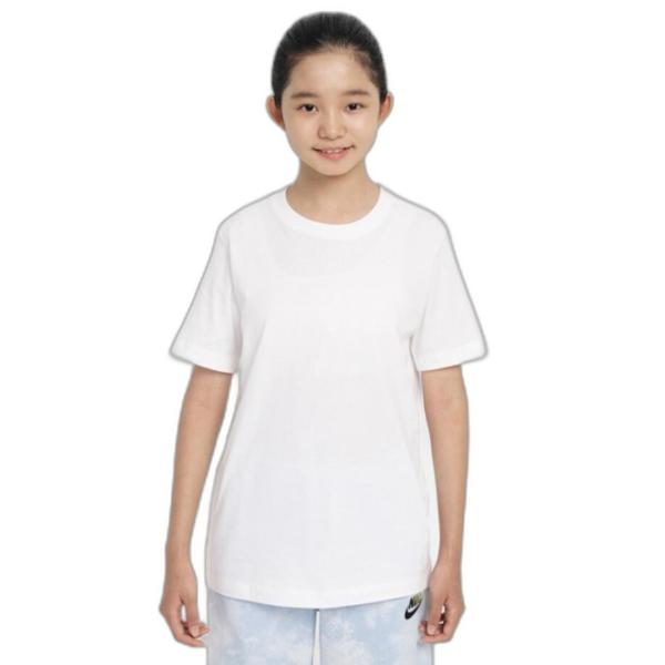 Футболка для девочек Nike Ss Crew Nby  / Белый photo 1 Футболка для девочек Nike Ss Crew Nby  / Белый photo 1