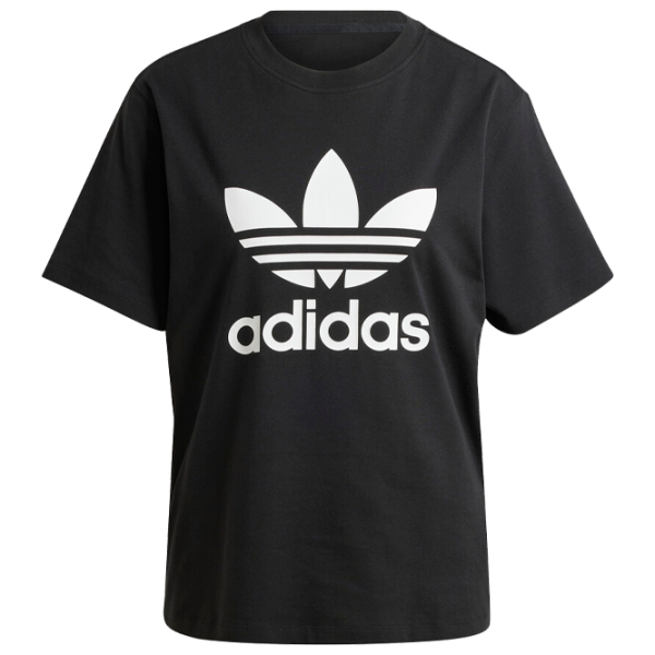 Tricou pentru femei Adidas Trefoil Tee 94% bumbac/ Black photo 1