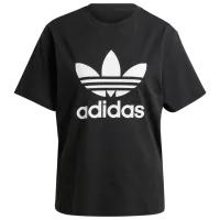 Tricou pentru femei Adidas Trefoil Tee 94% bumbac/ Black