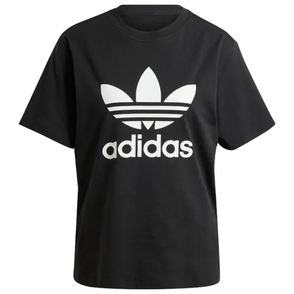 Футболка для женщин Adidas Trefoil Tee 94% хлопок/ Черный photo 1