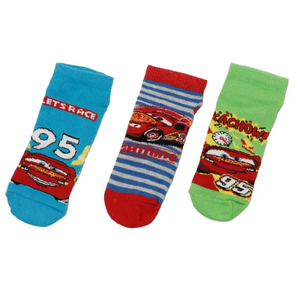 Носки для мальчиков Cars 3W CARS RACE 3 LU PTK- B 3PR Разноцветный photo 1