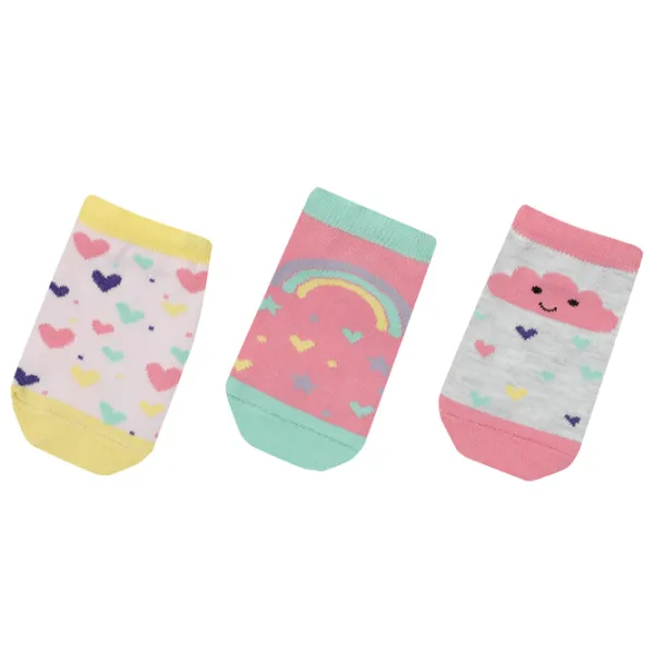 Носки для девочек Polaris Socks 3M RAINBOWDAY 3 LU PTK-G 3FX Разноцветный photo 1