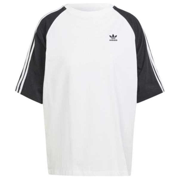 Футболка для женщин Adidas Blocked Tee Os 100% хлопок/ Белый photo 1