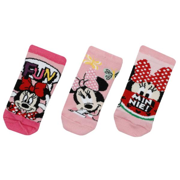 Носки для девочек Minnies Mouse 3M SUM MINNIE 3 LU PTK-G 3FX Розовый photo 1