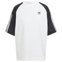 Футболка для женщин Adidas Blocked Tee Os 100% хлопок/ Белый