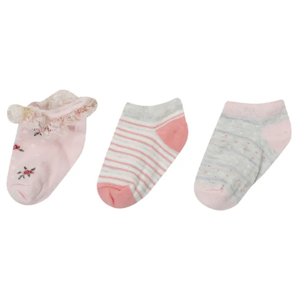 Носки для девочек Polaris Socks 3M CİCEK DNTL 3 LU PTK-G 3FX Разноцветный photo 1