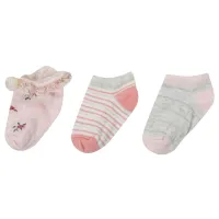 Șosete pentru fetiţe Polaris Socks 3M CİCEK DNTL 3 LU PTK-G 3FX Multicolor