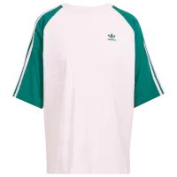 Футболка для женщин Adidas Blocked Tee Os 100% хлопок/ Белый