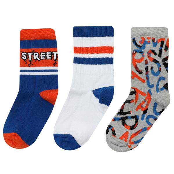 Șosete pentru băieți Polaris Socks 3W COLLAGE 3 LU SKT-B 3PR Multicolor photo 1