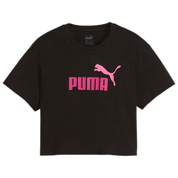 Футболка для девочек Puma Girls Logo Cropped Tee 170 - 176 см / Черный photo 1 Футболка для девочек Puma Girls Logo Cropped Tee 170 - 176 см / Черный photo 1