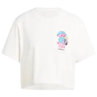 Футболка для женщин Adidas Adiorb Crop Tee 100% хлопок/ Белый