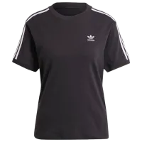 Футболка для женщин Adidas 3 Stripe Tee 94% хлопок/ Черный
