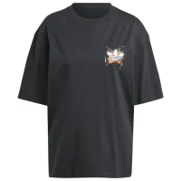 Футболка для женщин Adidas Graffiti Ss Tee 100% хлопок/ Черный