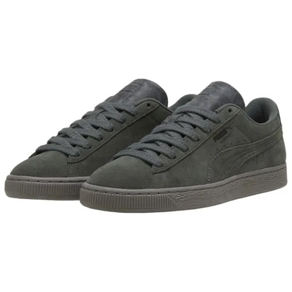 Ghete pentru bărbați Puma Suede Lux 45 / Gray photo 1