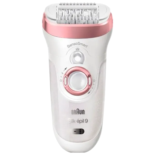 Эпилятор Braun SES9730 Сухая/ Влажная/ Розовый Белый photo 1