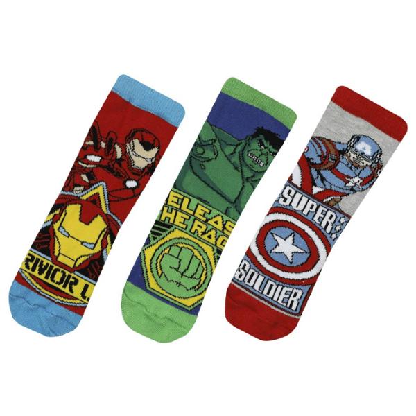 Șosete pentru băieți Avengers 3W MARVEL SPR 3LU SKT-B 3PR Multicolor photo 1