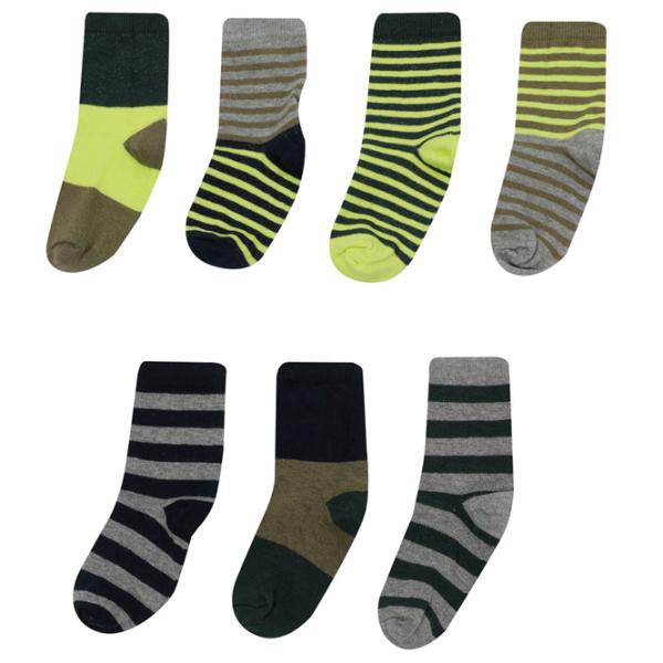 Șosete pentru băieți Polaris Socks 3W NEON LN 7 LI SKT-B 3PR Gray photo 1
