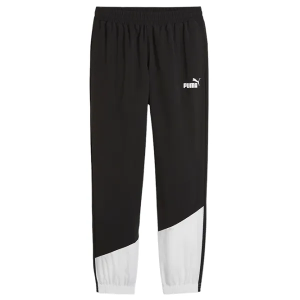 Pantaloni sportivi pentru bărbați Puma Power Colorblock Woven Pants L/ Black photo 1