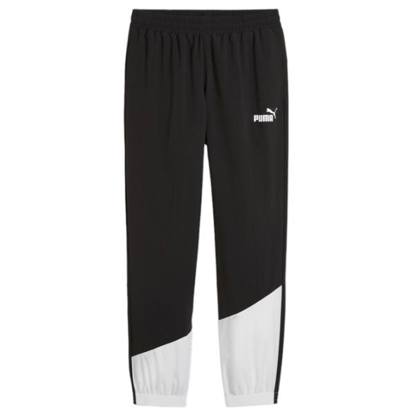 Pantaloni sportivi pentru bărbați Puma Power Colorblock Woven Pants L/ Black photo 1