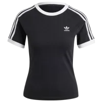 Tricou pentru femei Adidas 3 S Rgln Tee 100% bumbac/ Black