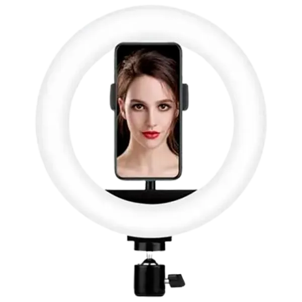Lampă circulară Selfie Ring Light M20 200 mm Black photo 1
