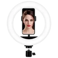 Lampă circulară Selfie Ring Light M20 200 mm Black