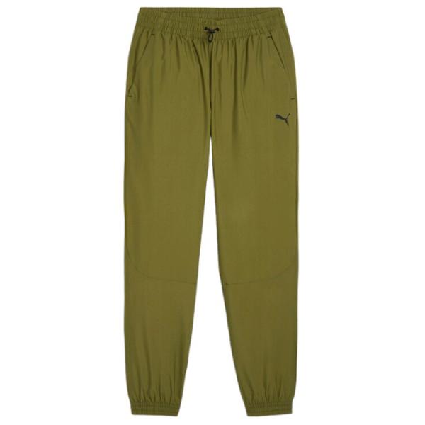 Pantaloni sportivi pentru bărbați Puma Rad|Cal Woven Pants L/ Olive Green photo 1