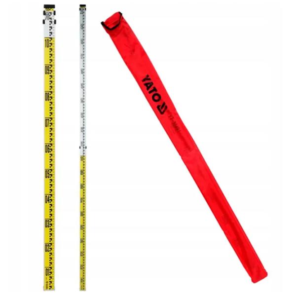 Телескопический уровень Yato YT30491 Алюминий photo 1