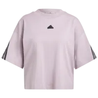Tricou pentru femei Adidas W Fi 3S Tee 100% bumbac/ Purple