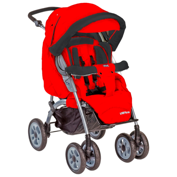 Cărucior pentru copil Chicco Tech 6 WD 69490.90/ Red photo 1