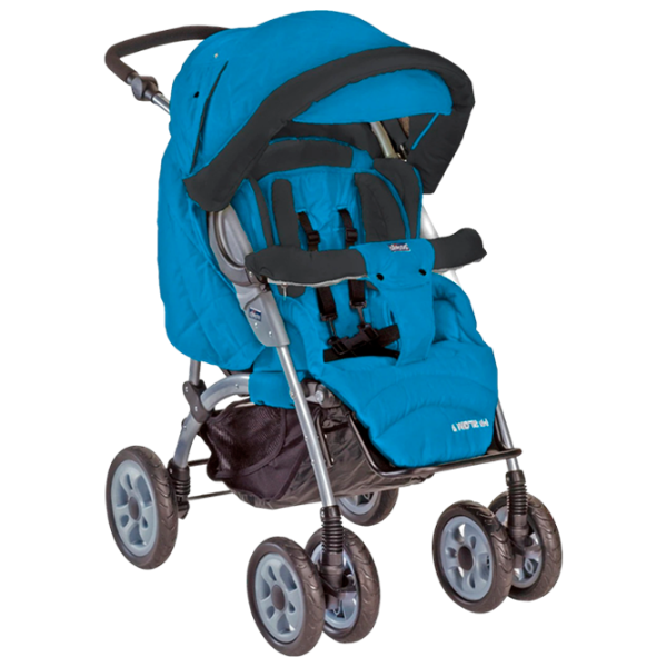 Cărucior pentru copil Chicco Tech 6 WD 69490.40/ Blue photo 1
